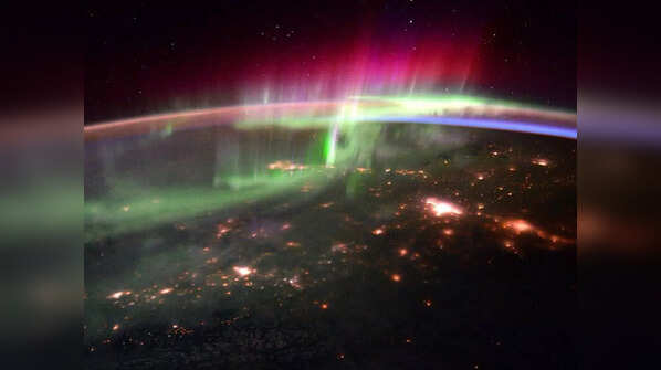 Auroras from space