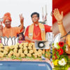 Adityanath warns against Congress, backs BJP stars