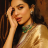 Ethereal in a Golden Saree at the Jio MAMI Opening Ceremony