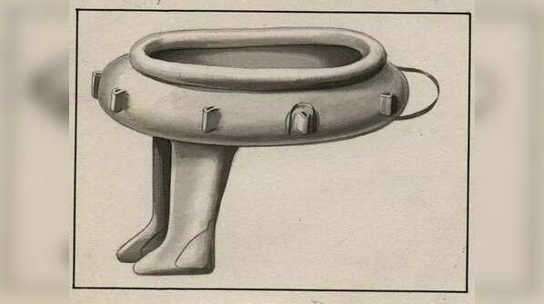 Booted rubber boat