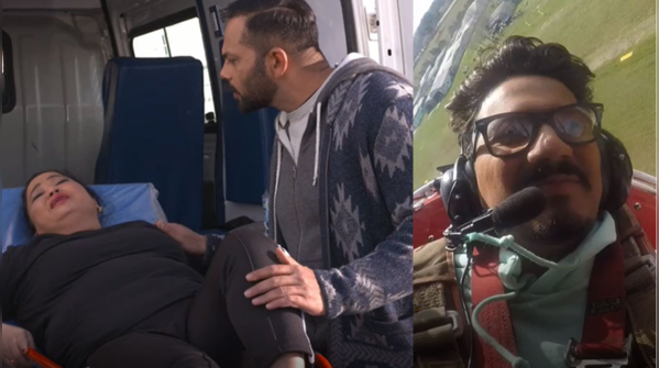 Bharti on falling unconscious during a water stunt