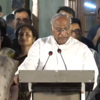 Congress chief Mallikarjun Kharge addressed media after INDIA bloc meeting