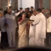 Leaders of the INDIA alliance including after their meeting in Delhi.