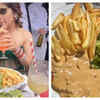 Savoring delicious French cuisine
