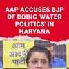 Article image for: 'Half Ho Gaye Hai, Saaf Hojayege': AAP Jabs BJP Over Water Politics
