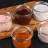 Keep dips and sauces chilled