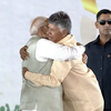 Naidu gets emotional after taking oath