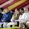 Prominent miniters at the ceremony