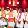 BJP heavyweights attend oath ceremony