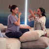 Article image for: Smriti also practices yoga