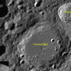 Moon crater Mitra