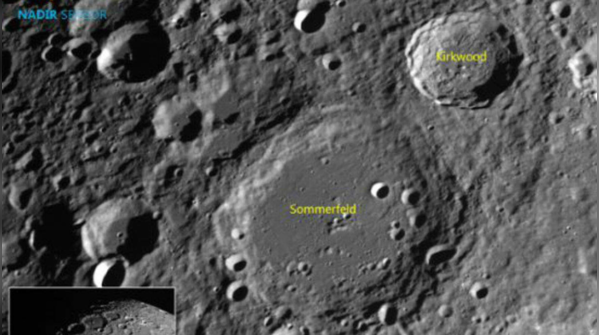 Moon crater Mitra