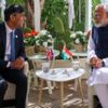 ​Discussion with British Prime Minister Rishi Sunak​