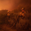 Fire advances southeast toward Pyramid Lake