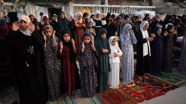 A somber celebration in Gaza
