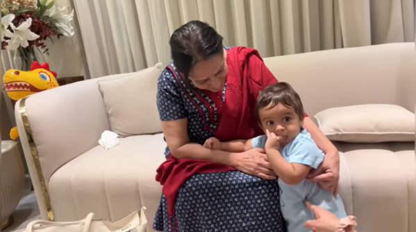 Nani brings bags full of Ruhaan's clothes