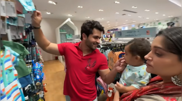 Dipika and Shoaib go for Ruhaan's birthday shopping