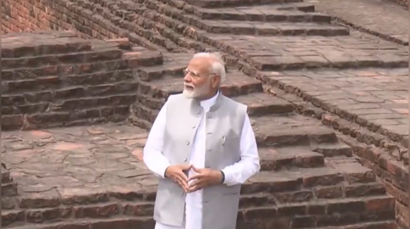 PM Modi unveils Nalanda's new campus with global officials