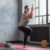 ​Eagle pose (Garudasana)