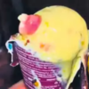 Human finger in Ice Cream