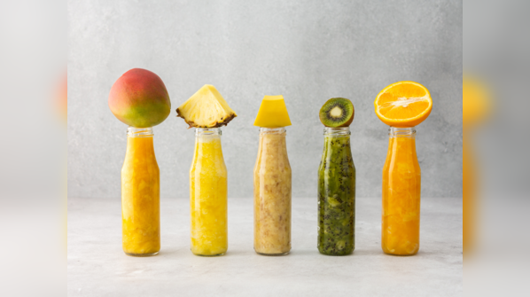 Snack on tropical fruits