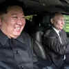 Putin takes Kim for a drive