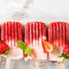Strawberry Basil Popsicles