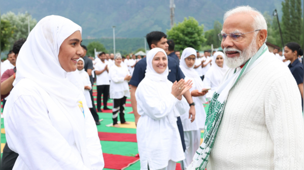 PM Modi notes growth in Yoga tourism