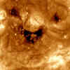 A smiling sun