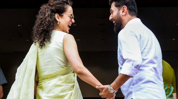 Kangana Ranaut and Chirag Paswan reunited in Parliament