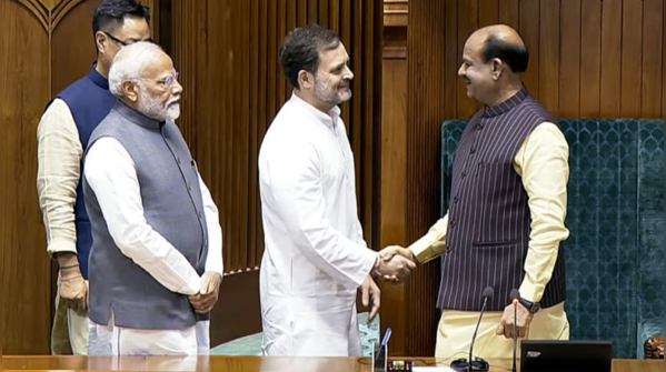 Rahul Gandhi congratulates Om Birla, emphasises role of opposition's voice