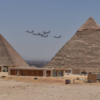 Flying over the Pyramids