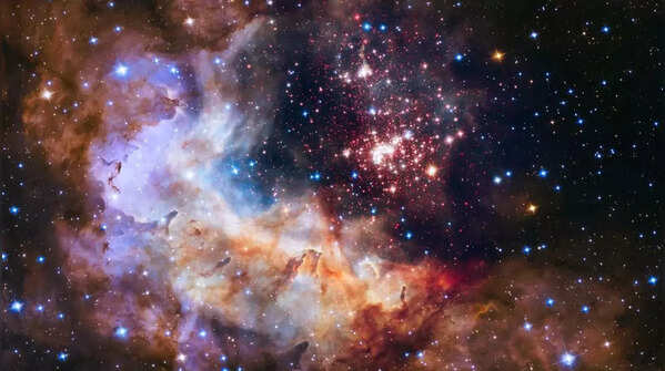 A giant cluster of 3,000 stars