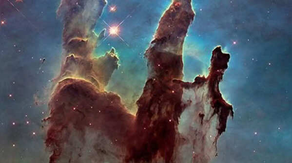 M16 or the Pillars of Creation in visible light