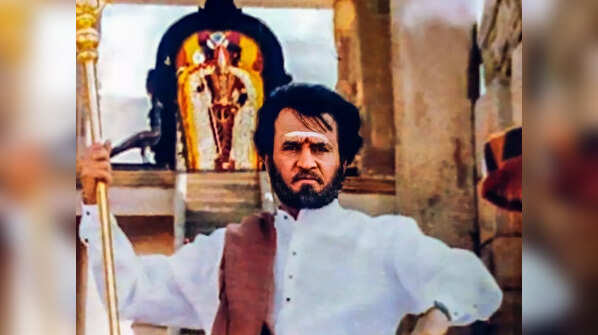 Rajinikanth in a multiple-shaded avatar