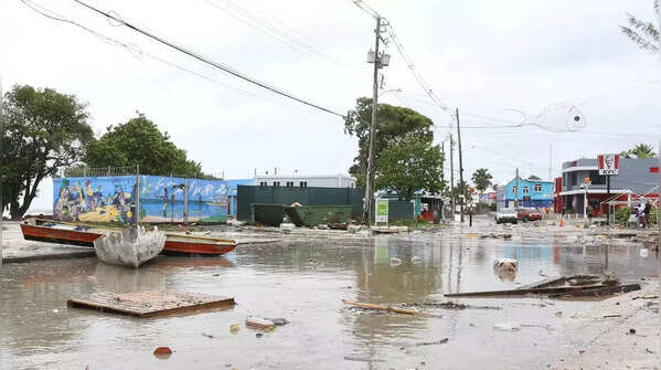 Aftermath of Hurricane Beryl in Barbados
