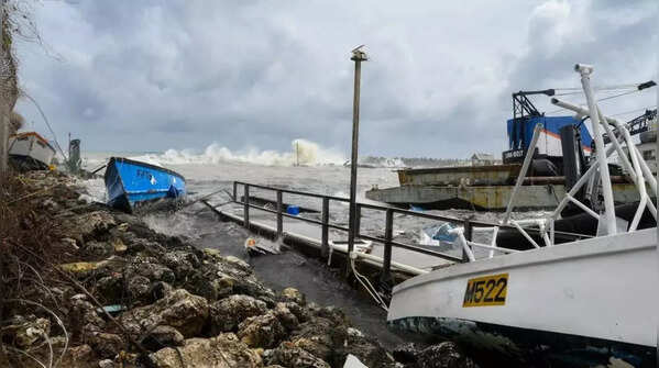 Damage caused by Hurricane Beryl