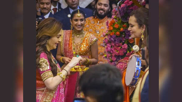 Mameru celebration for Anant Ambani and Radhika Merchant