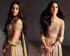 ​Would-be bride Radhika Merchant looked stunning last night in Abu Jani Sandeep Khosla couture​