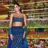 Article image for: Janhvi Kapoor dazzles in a <i class="tbold">peacock feather</i>-embellished lehenga at Anant-Radhika’s sangeet