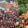​Devotees brave heat and humidity for Rath Yatra