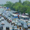 Mumbai Rain Live: Traffic jam on Eastern Express highway from Vikhroli-Ghatkopar in Mumbai.