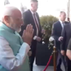 PM Modi Russia Visit Live: Prime Modi arrives at hotel The Carlton in Moscow