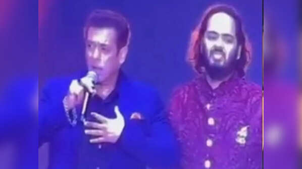 Salman Khan praises Anant Ambani