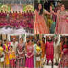 Inside photos from Anant Ambani and Radhika Merchant's Mosalu function