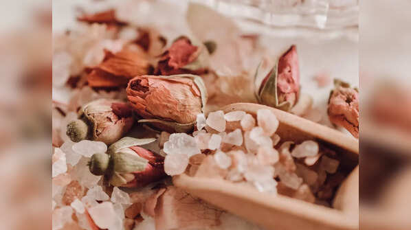 Rose petals for love