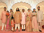 Ambani family unites during the wedding