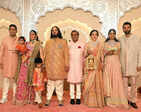 Joyous celebrations as the Ambani family unites in the grand wedding of Anant Ambani and Radhika Merchant