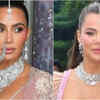 Kim Kardashian and Khloe deck up in desi drapes as they leave for Anant Ambani and Radhika Merchant's 'Shubh Aashirwad'