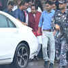 Madhya Pradesh MLA Kamal Nath arrives at the Shubh Aashirwad ceremony